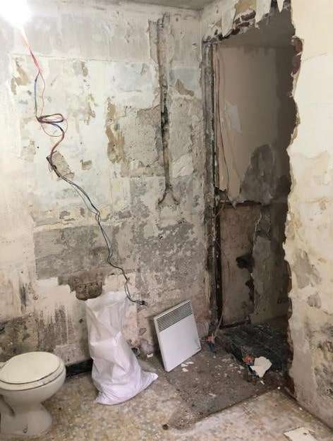 Rénovation de salle de bains après